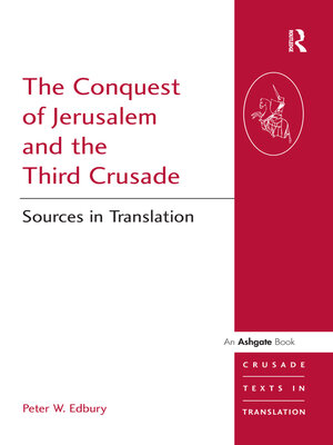 cover image of The Conquest of Jerusalem and the Third Crusade